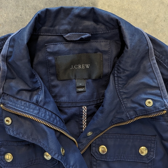 J CREW downtown field jacket navy XS (O1) - Picture 14 of 14